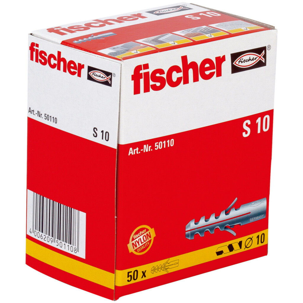 Fischer plug  S 10 no 50110
